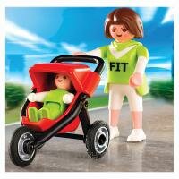 Новые фигурки: Мама с прогулочной коляской Playmobil 4697pm
