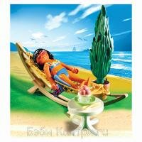 Каникулы: Девушка в гамаке Playmobil 4861pm