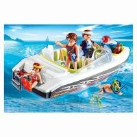 Каникулы: Семья со скоростной лодкой Playmobil 4862pm