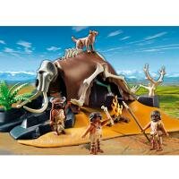 Каменный век: Скелет мамонта и охотник Playmobil 5101pm