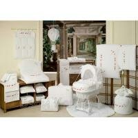 Одеяло из ткани пике с вышивкой для люльки в уп. Babypiu 48.160Bianco