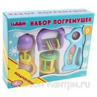 Lubby Погремушки набор 4 шт 77040С