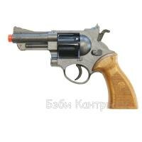 8-зарядный револьвер Kit Stone с силиконовыми пульками Edison Giocattoli 46132