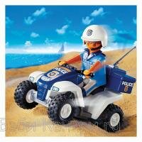 Полиция: Пляжная полиция с реверсивным мотором Playmobil 3655pm