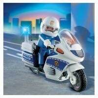 Полиция: Полицейский на мотоцикле Playmobil 4262pm