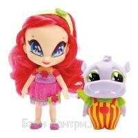 Кукла Pop Pixie 12 см с фигуркой животного и аксессуарами Pop Pixie и питомец Amore with Hippo 22231