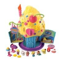 Игровой набор с диспенсером Squinkies Маффин, 9 шт. в упаковке Squinkies Bandai 75278