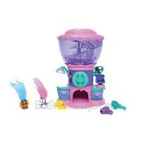 Игровой набор с диспенсером Squinkies SPA cалон, 2 шт. в упаковке + аксесс-ры Bandai 75356