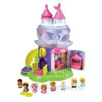 Игровой набор с диспенсером Squinkies Сказочный замок, 6 шт.в упаковке + аксс-ры Bandai 75358