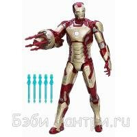 Marvel Фигурка Железного человека с пулеметом Hasbro A1708H