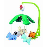  Музыкальная игрушка карусель мягкая 2/350