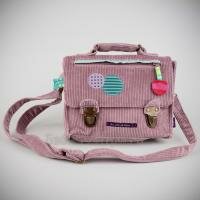 629203 R0 Игрушка мягкая Moulin Roty Ранец вельвет розовый 20*25*7