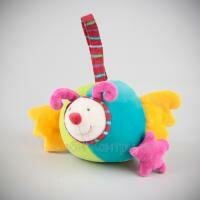 644224 R0 Подвеска Moulin Roty для коляски 20см, клоун, звук
