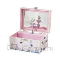 652104 R0 Шкатулка Moulin Roty музыкальная мышка 15*11*8