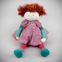 710500 R0 Кукла Moulin Roty Fanette мягконабивная с сумкой 50 см