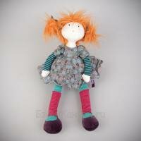 710503 R0 Кукла Moulin Roty Adele 38 см мягконабивная с сумкой