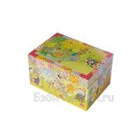 S91063 Музыкальная шкатулка Trousselier серия Elmer-слон Элмер-джунгли, фигурка Элмер