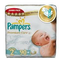 Подгузники Pampers Premium Care 3-6 кг. 90 шт. (2)