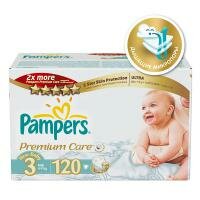 Подгузники Pampers Premium Care 4-9 кг. 120 шт. (3)