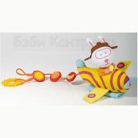 Самолетик с игрушками на ленте (заяц) Latitude Enfant арт. 381301