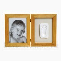 Рамочка двойная Baby Art (деревянная)