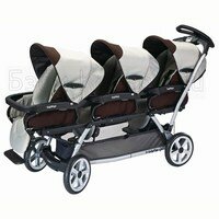 Прогулочная Peg-Perego коляска для тройни или погодок Triplette SW