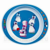 Тарелка Веселые Пингвины OZIE BOO! 31000141