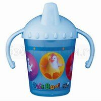Чашка-поильник непроливайка с ручками Веселые Пингвины OZIE BOO! 31000165