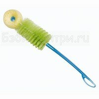 Bebe Confort Ершик комбинированный с губкой для очистки донышка бутылочки 30115400/30109500