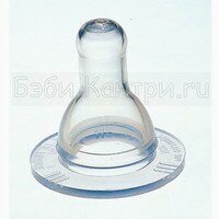 Bebe Confort Соска силиконовая 3+ мес три скорости потока 2 шт. арт. 30100800