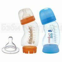 Bebe Confort Бутылочка антиколиковая Bib Confort 270 мл с широким горлом 30159100