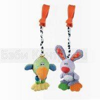 Мягкая игрушка-подвеска «Птичка» «Кролик» Playgro 0101305