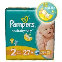 Подгузники Pampers New Baby 3-6 кг. 27 шт. (2)