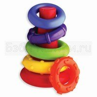 Пирамида «Яркое строительство» Playgro 4011455