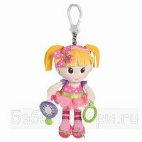 Мягкая подвеска с прорезывателем "Кукла" Playgro 0181202