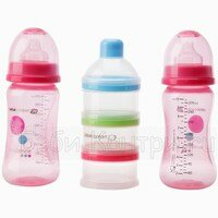 Комплект 3 бутылочек EVIDENCE PP 270мл+дозатор Bebe Confort 30000565