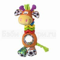 Погремушка-прорезыватель Playgro Жираф 0181561