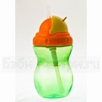 Поильник с трубочкой-непроливайкой Nuby Kwik-flo 300 мл (арт. 830)