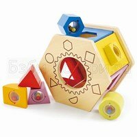 Деревянный сортер Educo Лототрон 821413