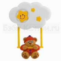 Подвесная игрушка Медвежонок на качелях Chicco 00497.00