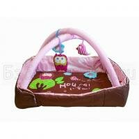 Развивающий коврик Ludi Chouette Rose 2875