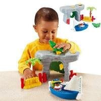Набор игрушек Fisher Price Маленькие человечки Остров пиратов J9403
