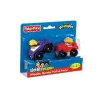 Набор машинок Fisher Price Маленькие человечки в ассортименте V2513