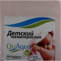 Наматрасник Qu Aqua натяжной SilverLine махра 120х60