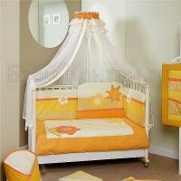 Комплект постельного белья (6 пр.) Feretti Sun Flower Grande Plus + конверт и балдахин