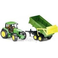 Трактор John Deere 6920 с прицепом Bruder 02-058