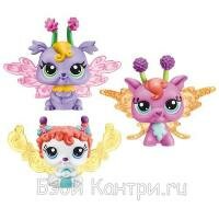 LPS Игрушка Зверюшка-Фея со световыми эффектами на батарейках Hasbro 99950H