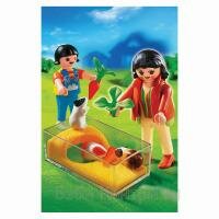 Ветеринарная клиника: Дети с морскими свинками Playmobil 4348pm