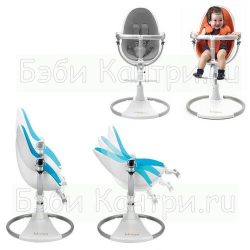 Стул для кормления Fresco Chrome SE Bloom+Comfort пакет