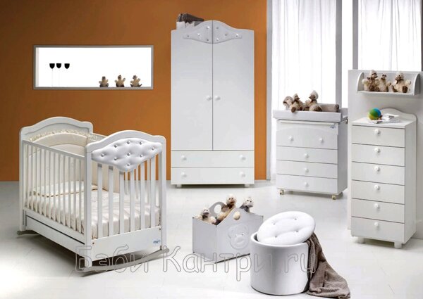 Детская кроватка-качалка Baby Italia Gioco Vip